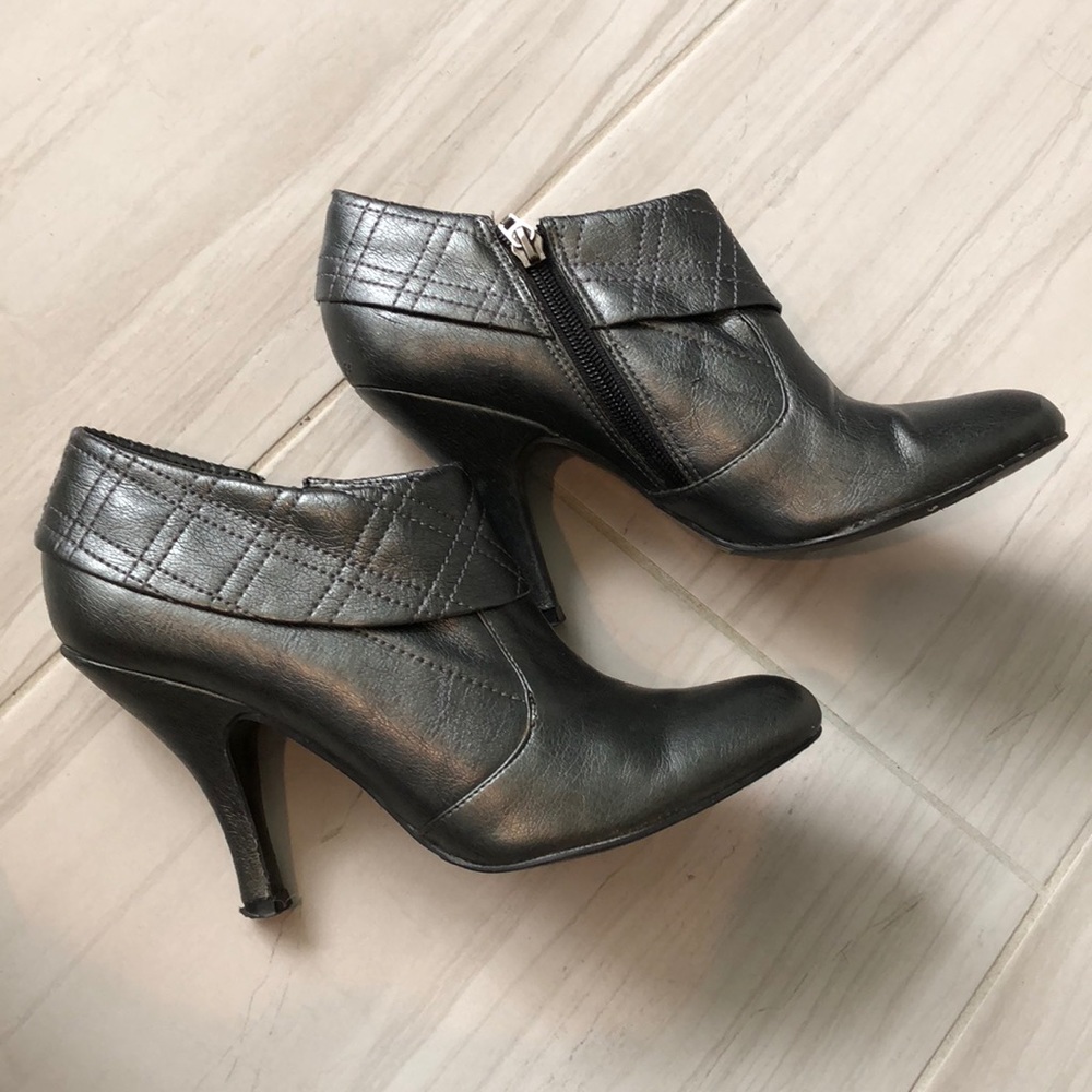 BCBG Heeled Quilted Booties